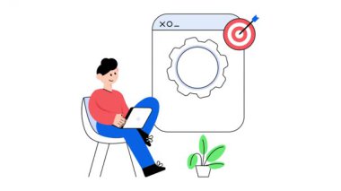 Seo Optimizasyon 2B Düz Canlandırmalar.