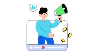 Video Pazarlama 2B Düz Canlandırmalar.