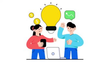 Beyin Fırtınası 2B Düz Canlandırmalar.