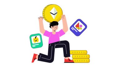 Nft Yatırımcı 2D Daire Animasyonları. 