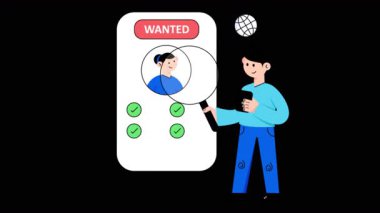 Aranan Çalışanlar 2B Şeffaf arkaplan animasyonları