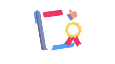 Kalite Ödülü 2B Düz Canlandırmalar.