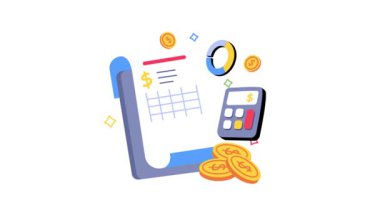 Muhasebe 2B Düz Animasyonları.