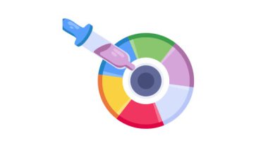 Renk Düşüren 2B Düz Canlandırmalar.