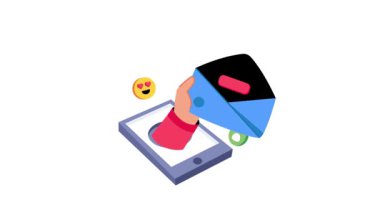 Alınan Geribildirim E- postası 2B Düz Canlandırmalar.