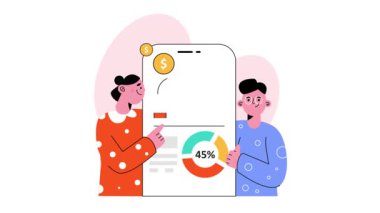 Satış raporu 2D Düz Canlandırmalar 