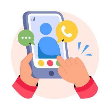 Sorunlu Kavram Stili çizimleri. EPS 10 Dosyası 