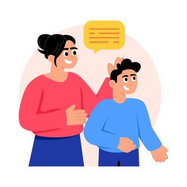 Kavram Tarzı illüstrasyonlarını anlamak. EPS 10 Dosyası 