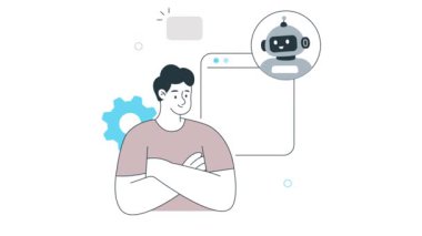 Ai Web Geliştirme 2B Düz Canlandırma