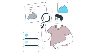 Web Sitesi Çizimi 2B Düz Canlandırma 