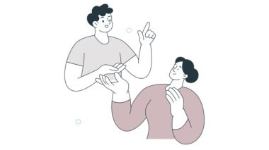 İş Toplantısı 2B Düz Canlandırma 