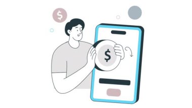 Çevrimiçi Yatırımcı 2D Düz Canlandırma 