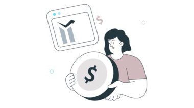 İş Durgunluğu 2D Düz Canlandırma 