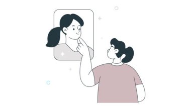 Kendinden Yansıma 2B Düz Canlandırma 