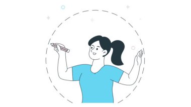 Kişisel Sınırlar 2B Düz Canlandırma 