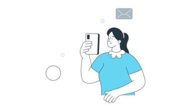 Çevrimiçi Destek Grupları 2B Düz Canlandırma 