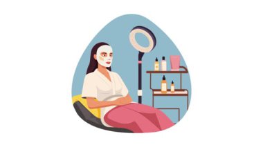 Vanity Mirror 2B Düz Animasyon 'da Hazırlanan Kız