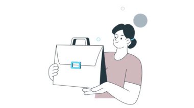 İş Teklifi 2B Düz Canlandırma 