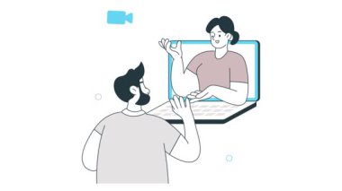 Sanal İşbirliği 2B Düz Canlandırma