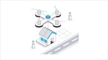 Özellik Taşı Isometric Canlandırması.
