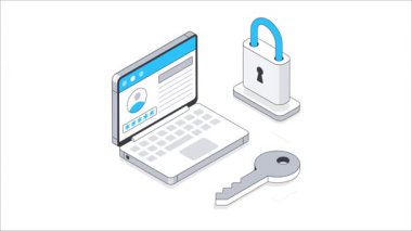 Muhasebe Koruması Isometric Animation. MP4 Dosyası