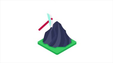 Bitcoin Madencilik Animasyon MP4 dosyası