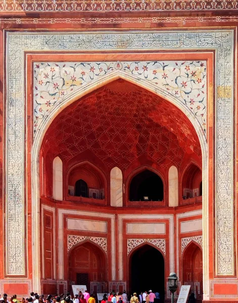 Taj Mahal Agra Uttar Pradesh Índia Agosto 2022 Taj Mahal — Fotografia de Stock