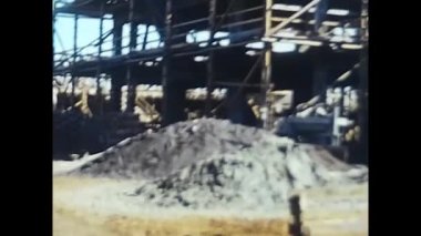 Lavinio, İtalya, Haziran 1960: İnşaat çalışmalarının 60 'lardaki görünümü.