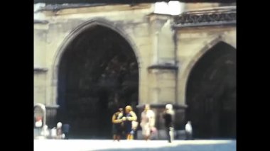 Bern, İsviçre 1960: 1960 'larda turistlerin yaşadığı Bern kenti