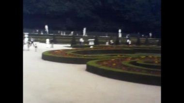 Versailles, Fransa Mart 1970: 70 'lerde Fransa' da Versailles Sarayı