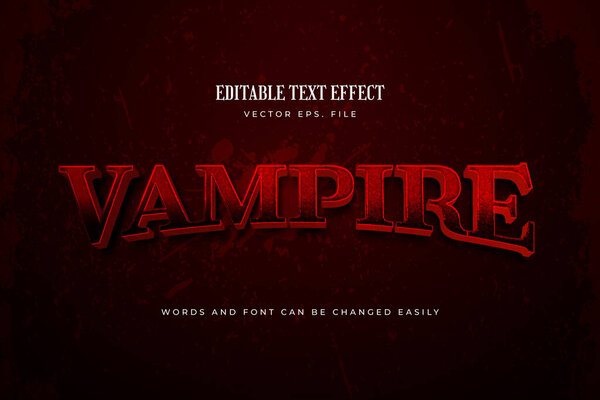 Editable Modern Black Text Effect Design