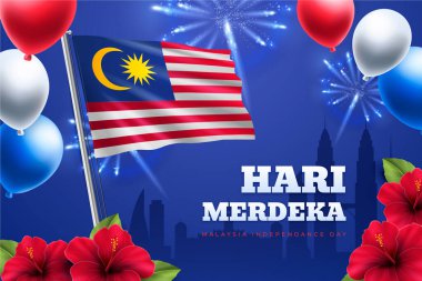 Malezya Hari Merdeka Arkaplanı
