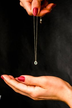 luxury gold and diamond jewelery