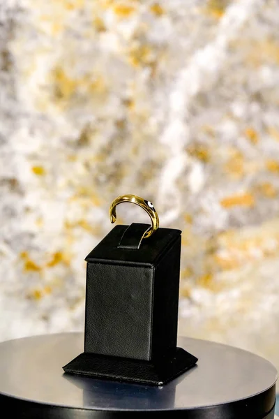 Ouro Luxo Jóias Diamante — Fotografia de Stock