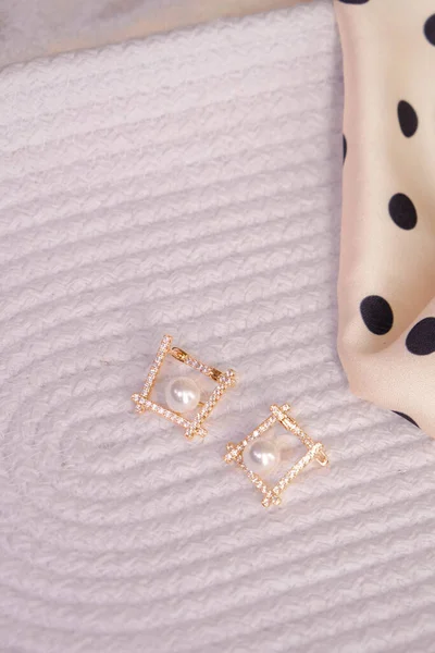 Luxury Gold Diamond Jewelery —  Fotos de Stock