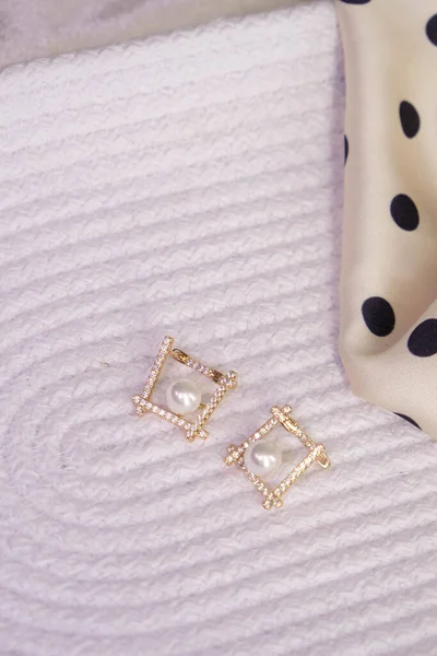 Luxury Gold Diamond Jewelery — Fotografie, imagine de stoc