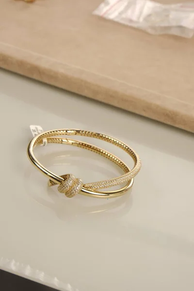 Luxury Gold Diamond Jewelery — Stock Photo, Image