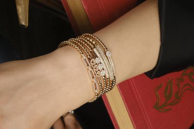 luxury gold and diamond jewelery