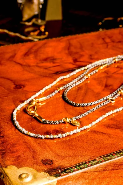 Luxus Gold Und Diamantenschmuck — Stockfoto