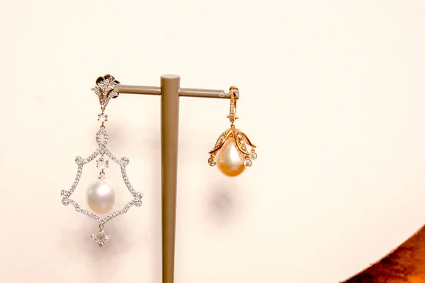 Luxury Gold Diamond Jewelery — Foto Stock