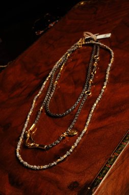 luxury gold and diamond jewelery