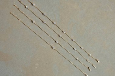 luxury gold and diamond jewelery