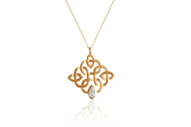 luxury gold and diamond jewelery