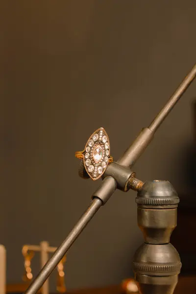 Gioielli Lusso Oro Diamanti — Foto Stock
