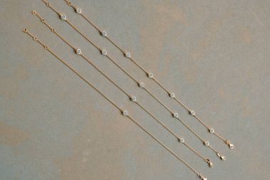 luxury gold and diamond jewelery