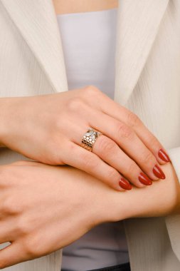 luxury gold and diamond jewelery