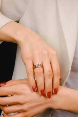 luxury gold and diamond jewelery