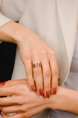 luxury gold and diamond jewelery