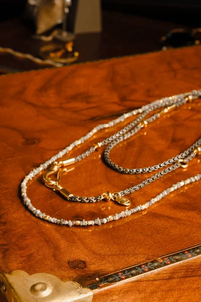 Luxury Gold Diamond Jewelery — Fotografia de Stock