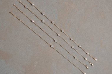 luxury gold and diamond jewelery